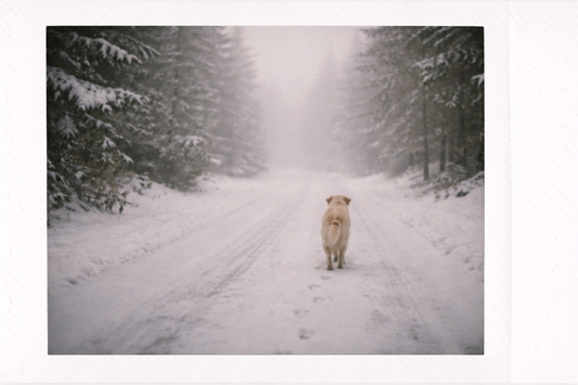 Winterspaziergänge mit Hund