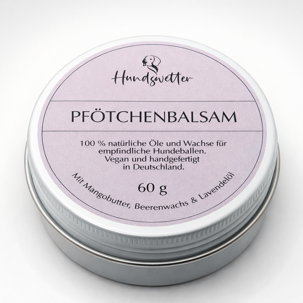 Natürliche Pfötchenpflege für Hunde – schützend & pflegend