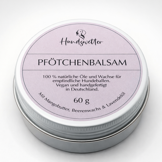 Natürliche Pfötchenpflege für Hunde – schützend & pflegend