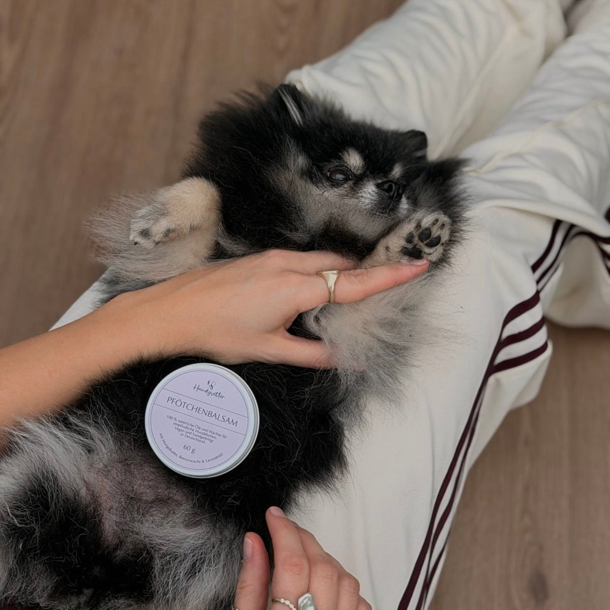 Natürliche Pfötchenpflege für Hunde – schützend & pflegend